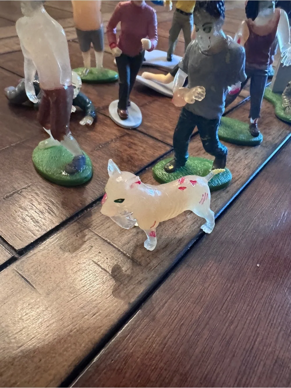 Zombie Cake Toppers Figurines Horror Scary Cupcake Novelty Halloween Party
